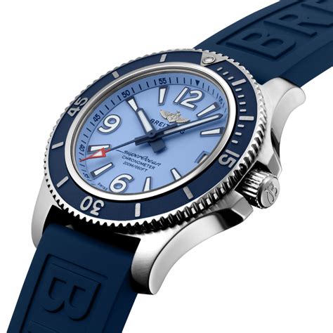 superocean breitling blue bezel clone2824|Breitling Superocean Automatic 36 Blue Dial .